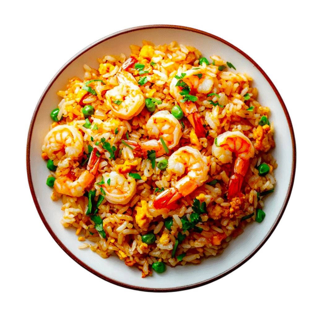 Chinese Rice  with Shrimp